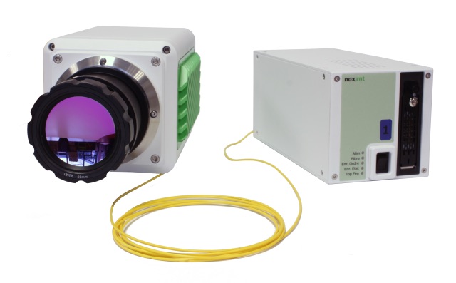 Optical Fibre infrared camera head