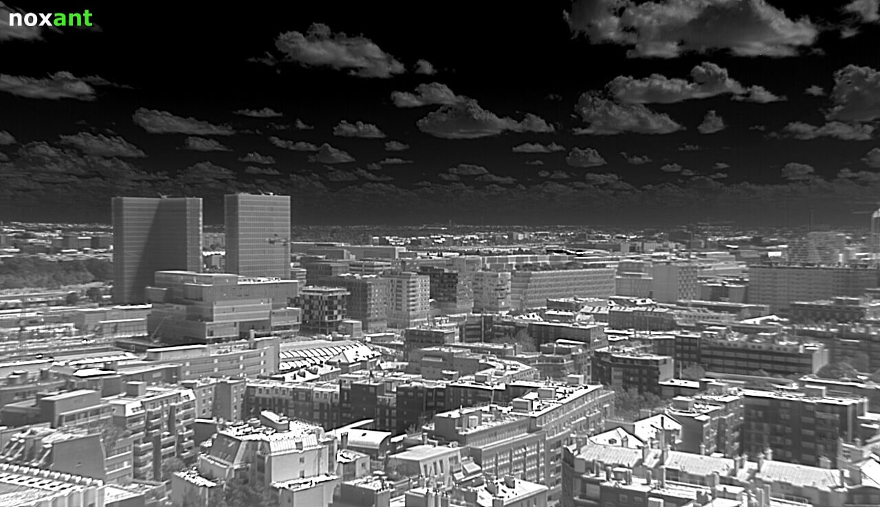 Paris City in infrared with NoxCore High Definition
